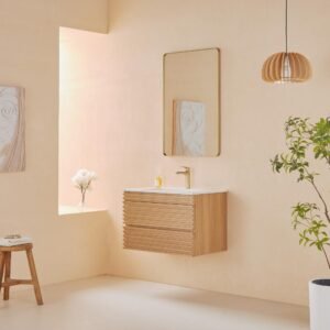 Linea 30 Inch Wall Mounted Bathroom Vanity